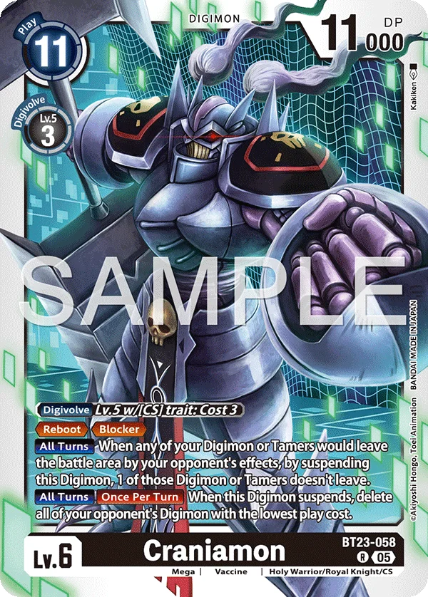Craniamon 「BT23-058」「EN」