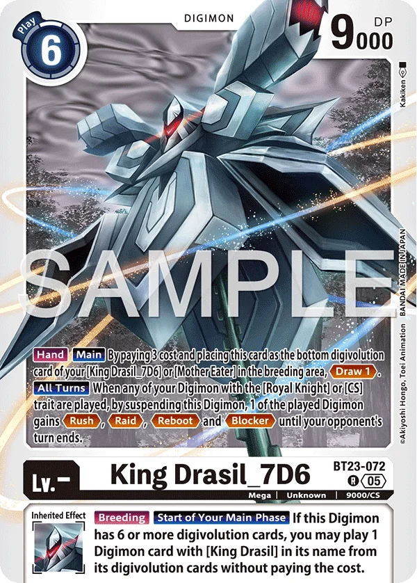 King Drasil_7D6 「BT23-072」「EN」
