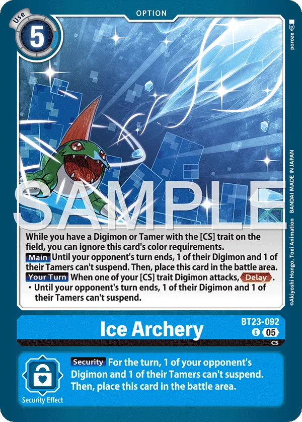 Ice Archery 「BT23-092」「EN」