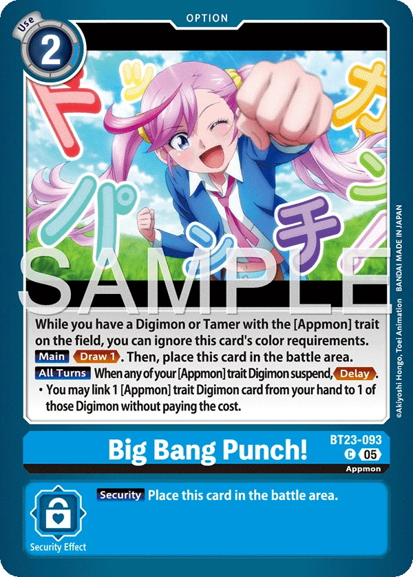 Big Bang Punch! 「BT23-093」「EN」