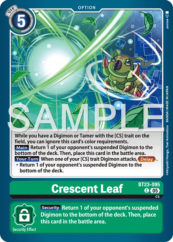 Crescent Leaf 「BT23-095」「EN」