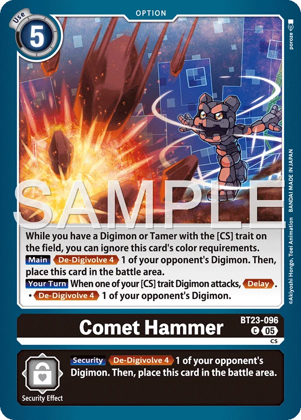 Comet Hammer 「BT23-096」「EN」