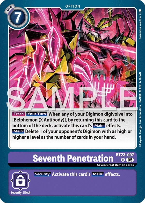 Seventh Penetration 「BT23-097」「EN」