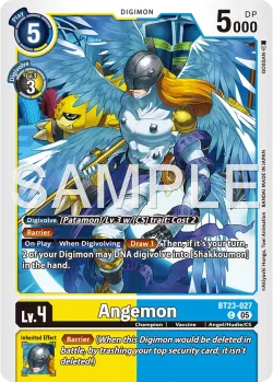 Angemon — BT-23: BOOSTER HACKERS' SLUMBER #BT23-027 · Digimon