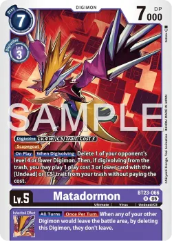 Matadormon 「BT23-066」「EN」