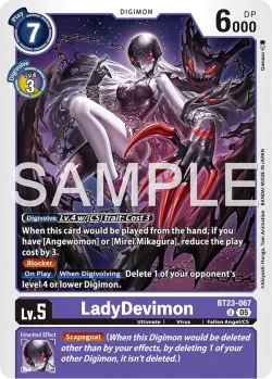 LadyDevimon 「BT23-067」「EN」