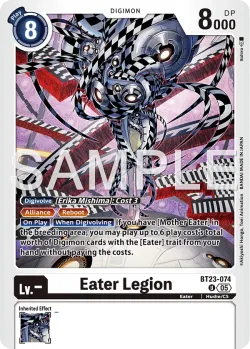 Eater Legion 「BT23-074」「EN」