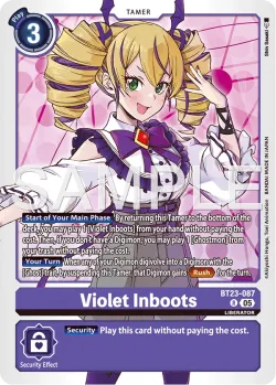 Violet Inboots 「BT23-087」「EN」