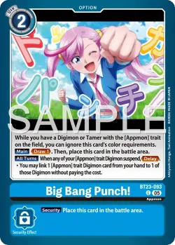 Big Bang Punch! 「BT23-093」「EN」