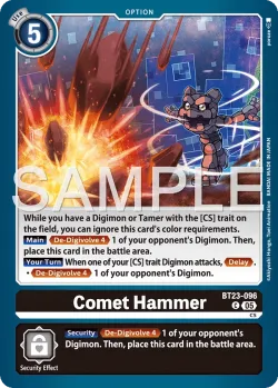 Comet Hammer 「BT23-096」「EN」