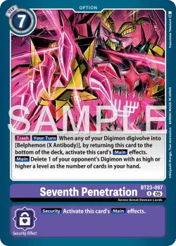 Seventh Penetration 「BT23-097」「EN」