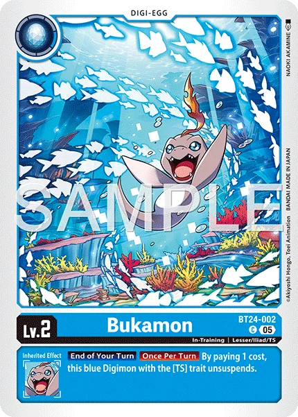 Bukamon 「BT24-002」「EN」
