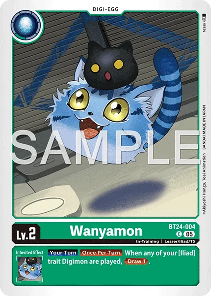 Wanyamon 「BT24-004」「EN」