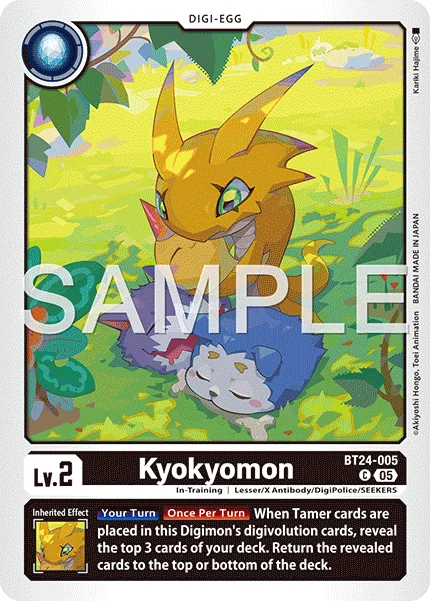 Kyokyomon 「BT24-005」「EN」
