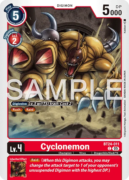 Cyclonemon 「BT24-011」「EN」