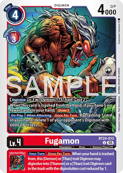 Fugamon 「BT24-013」「EN」