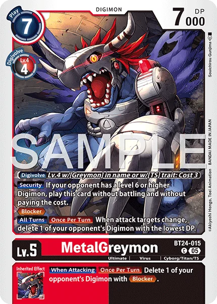 MetalGreymon 「BT24-015」「EN」