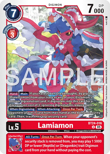 Lamiamon 「BT24-016」「EN」