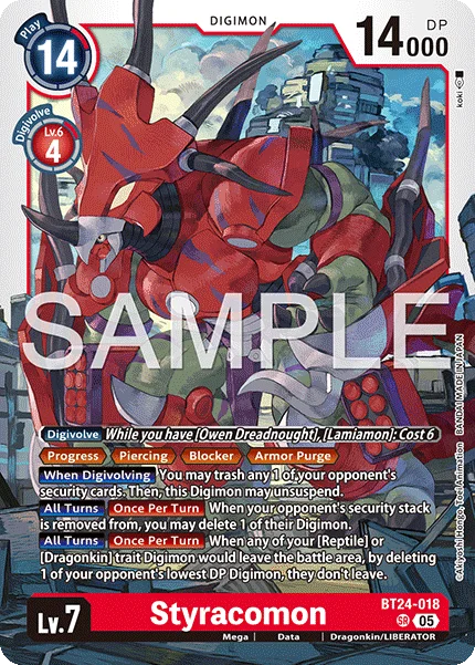 Styracomon 「BT24-018」「EN」