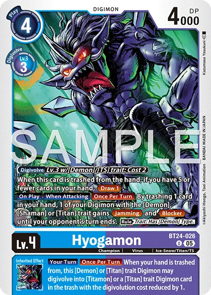 Hyogamon 「BT24-026」「EN」
