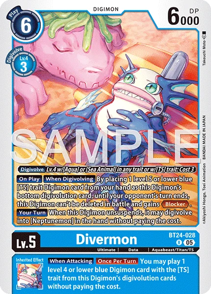 Divermon 「BT24-028」「EN」
