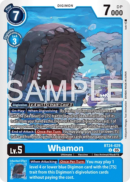 Whamon 「BT24-029」「EN」