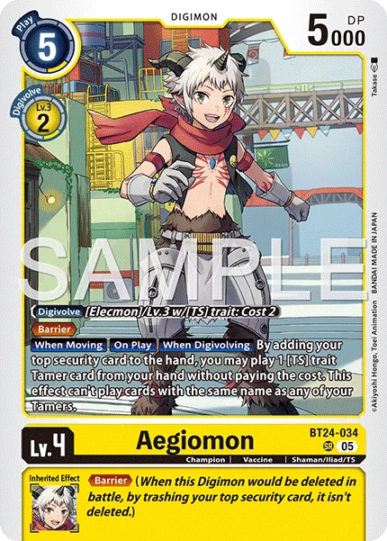 Aegiomon 「BT24-034」「EN」