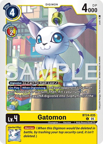 Gatomon 「BT24-035」「EN」