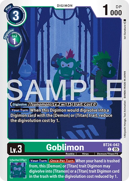 Goblimon 「BT24-042」「EN」