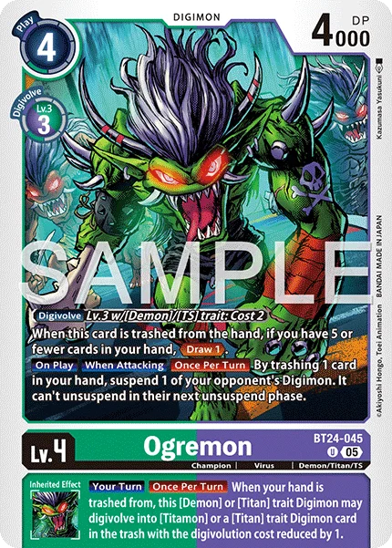 Ogremon 「BT24-045」「EN」