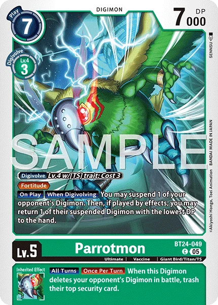 Parrotmon 「BT24-049」「EN」