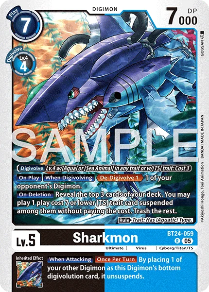 Sharkmon 「BT24-059」「EN」