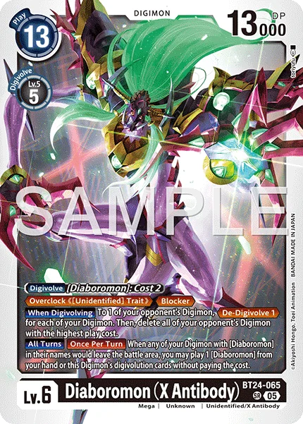 Diaboromon (X Antibody) 「BT24-065」「EN」