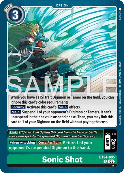 Sonic Shot 「BT24-095」「EN」
