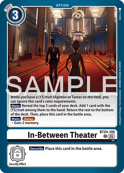 In-Between Theater 「BT24-100」「EN」