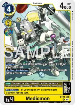 Medicmon — BT-24: BOOSTER TIME STRANGER #BT24-036 · Digimon