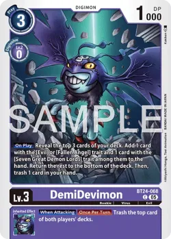 DemiDevimon 「BT24-068」「EN」