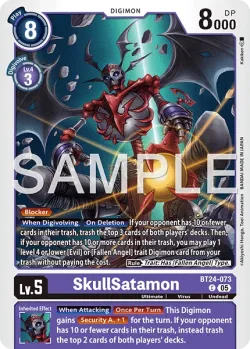 SkullSatamon 「BT24-073」「EN」