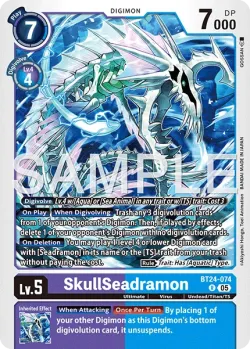 SkullSeadramon 「BT24-074」「EN」