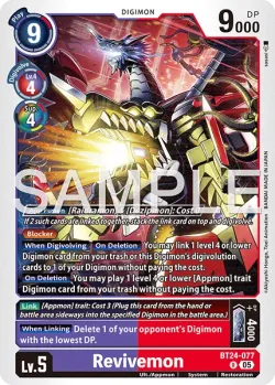 Revivemon 「BT24-077」「EN」