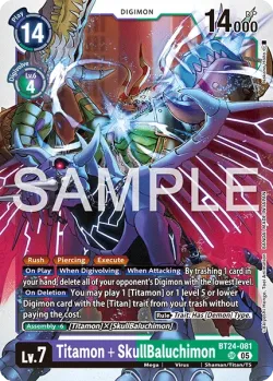Titamon + SkullBaluchimon 「BT24-081」「EN」