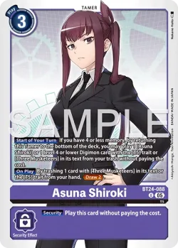 Asuna Shiroki 「BT24-088」「EN」