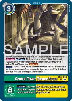 Central Town: Throne Room 「BT24-094」「EN」