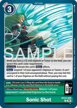 Sonic Shot 「BT24-095」「EN」