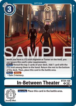 In-Between Theater 「BT24-100」「EN」