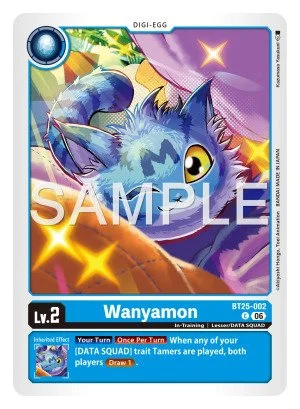 Wanyamon 「BT25-002」「EN」