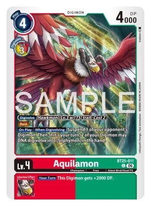 Aquilamon 「BT25-011」「EN」