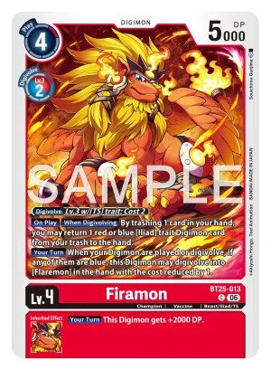 Firamon 「BT25-013」「EN」