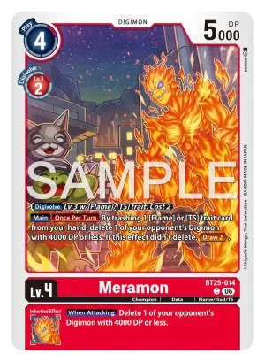 Meramon 「BT25-014」「EN」
