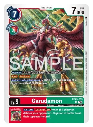Garudamon 「BT25-015」「EN」